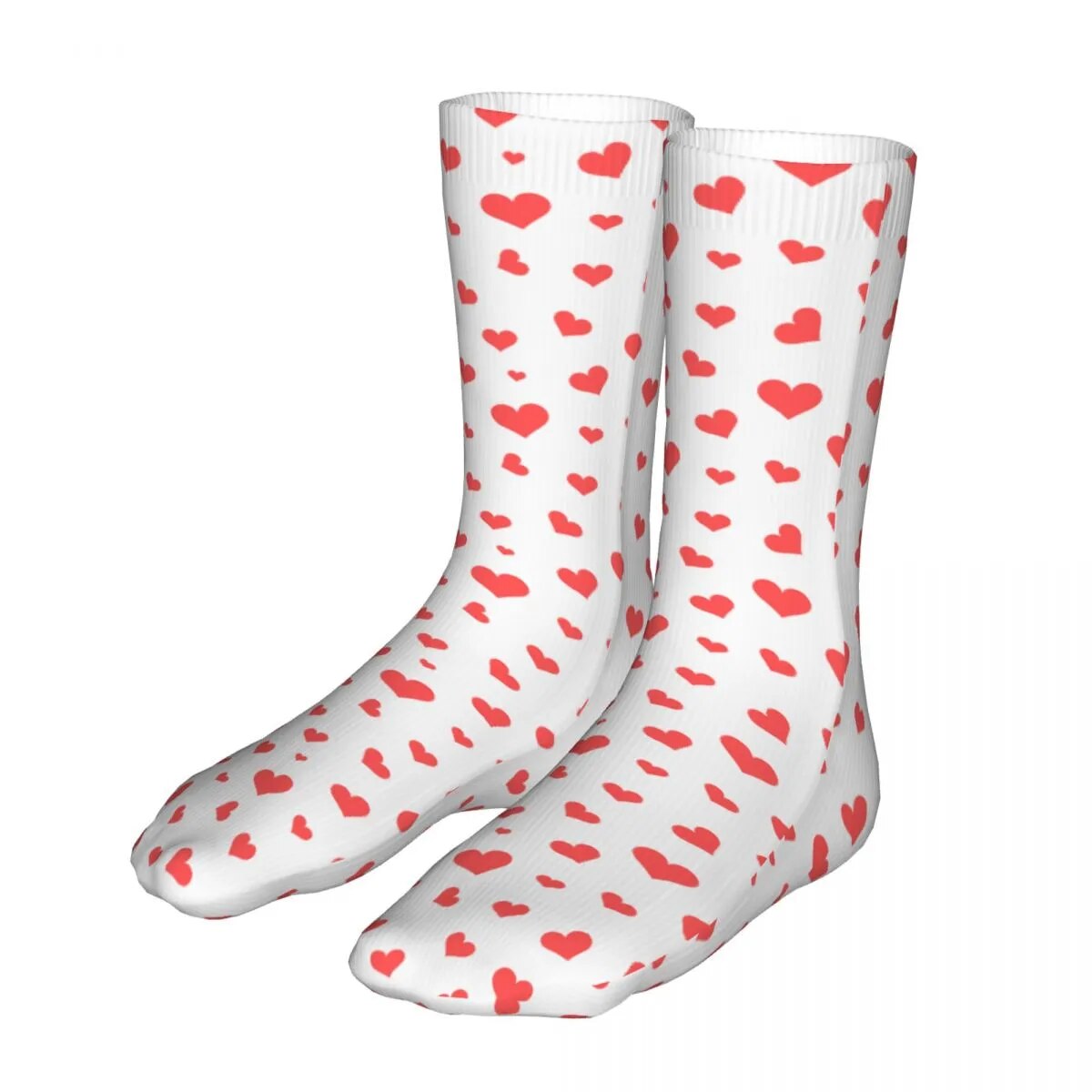 Female Bike Love Pattern Socks Cotton Harajuku Woman Socks