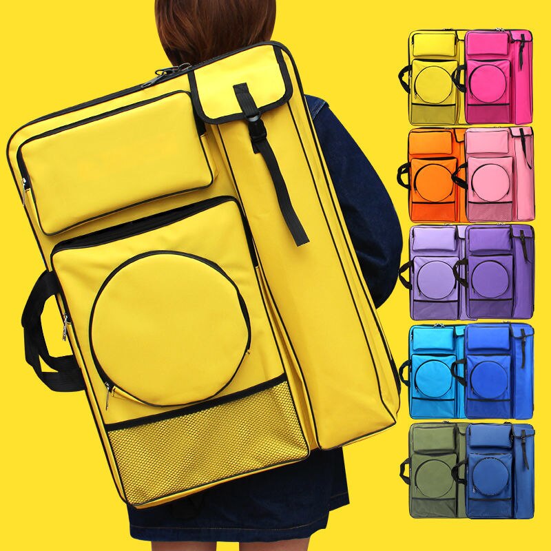 Sketch Storage Bag Large Capacity Student's Sketchpad Backpack Painting Tool Bag Multifunctional Portable Storage Art Suppl