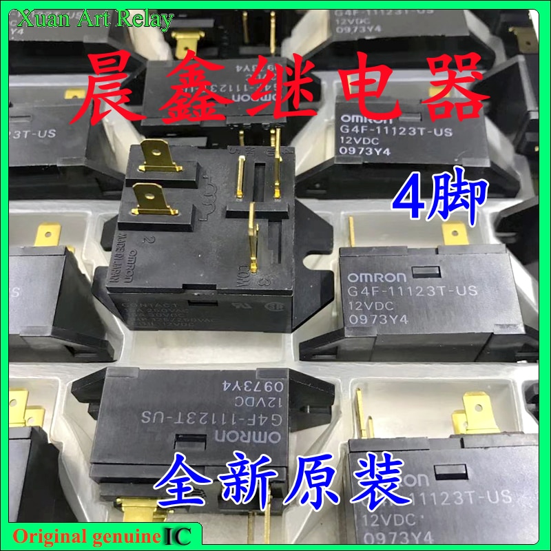 1pcs Brand New & Original G4F-11123T-US 12VDC 4 Feet Power Air Conditioning Relay 15A