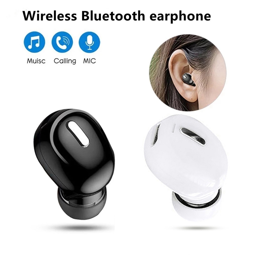 Wireless Bluetooth headphones Wireless Earphone Mini Bluetooth Earbuds In Ear with Mic Handsfree Headset for All Smartphones
