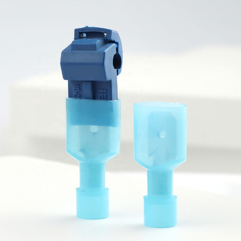 Wire Terminal Quick Connector Break-Free Wire Connector Lossless Connector Blue T2