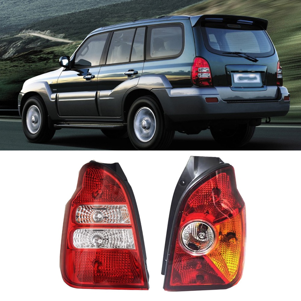 Car Rear Bumper Tail Light Assembly Brake Light Taillight Tail Lamp With Bulb For For Hyundai Terracan 2.4 2.9 2.5 3.5