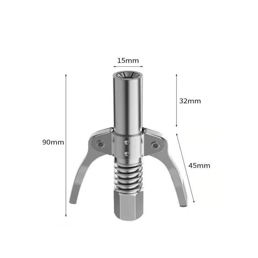 100% Brand New Grease Coupler Grease-Gun Hose Kit For All Oil-guns-pneumatic Quick Release Self-Locking Coupler