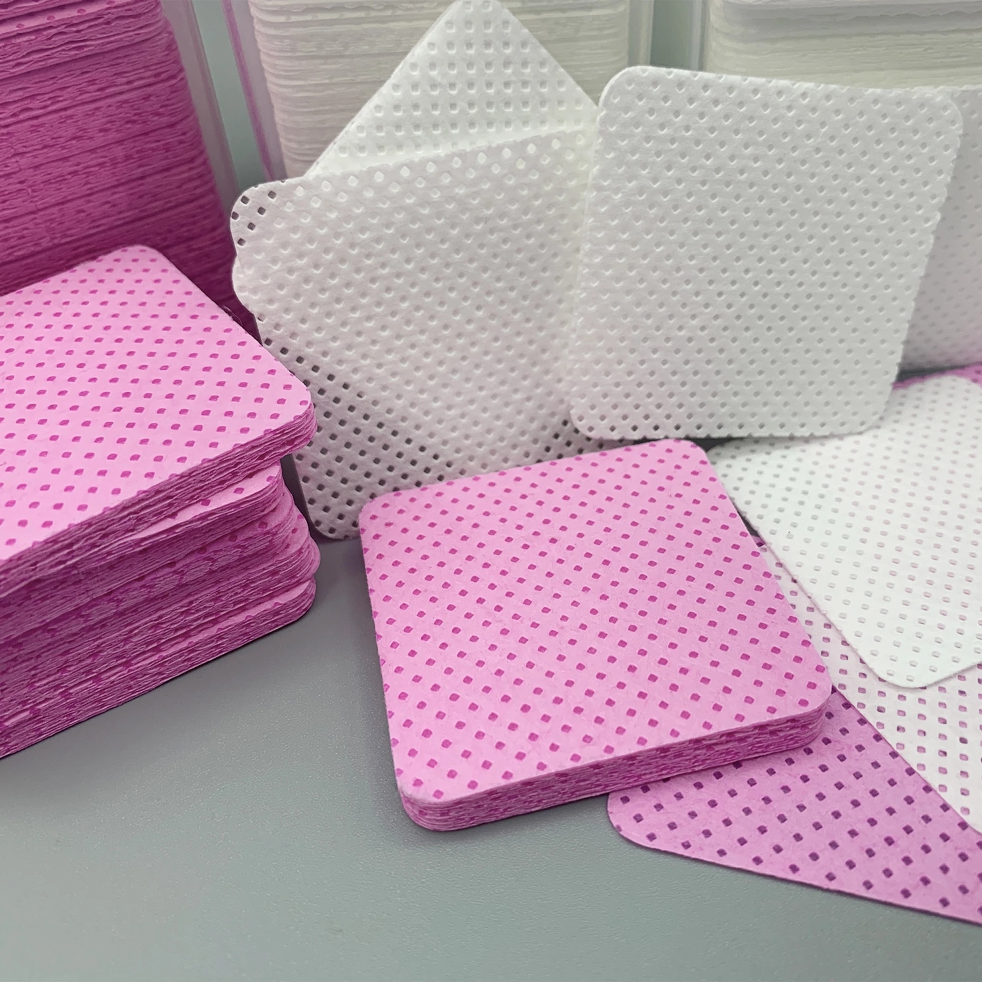 New Wipes Paper Cotton Eyelash Glue Remover Wipe The Mouth Of The Glue Bottle Prevent Clogging Glue Cleaner Pads
