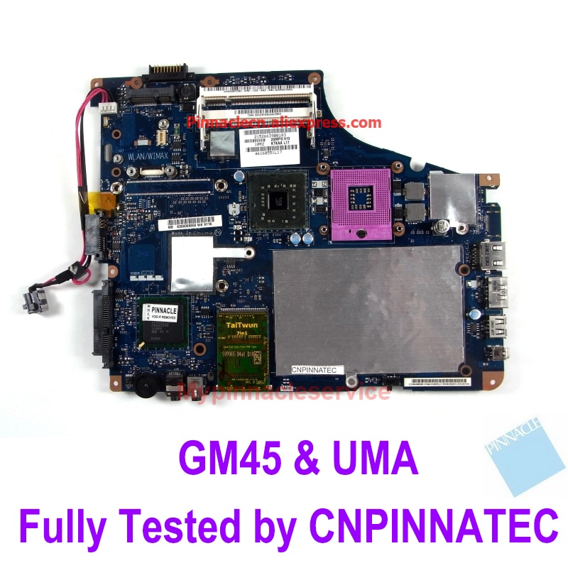 K000068850 Motherboard for Toshiba Satellite A350 A355 LA-4571P KTKAA