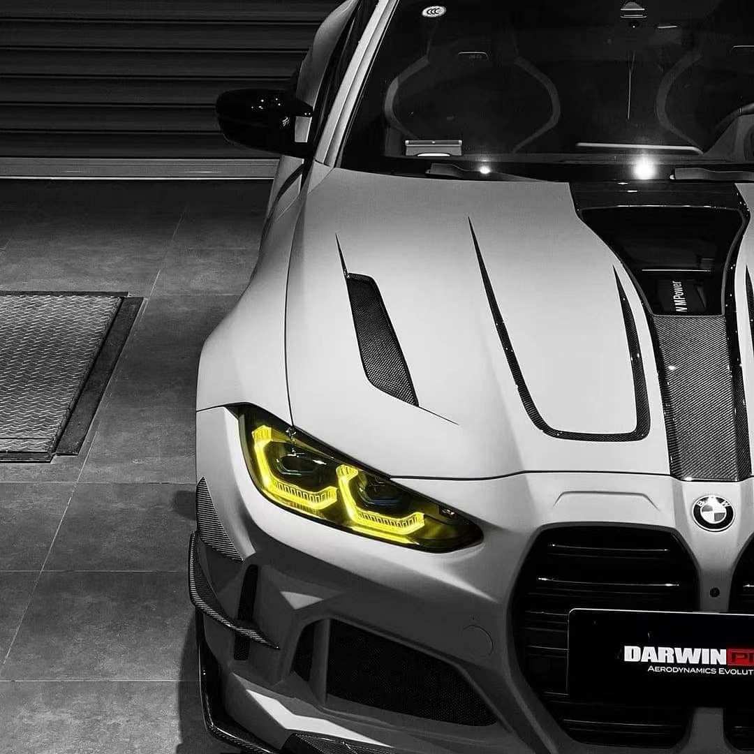 Icedriver for BMW M3 M4 CSL 4 series DRL RGBW multicolor LED boards G80 G22 G82 G23 G26 daytime running lights Lemon Yellow Red