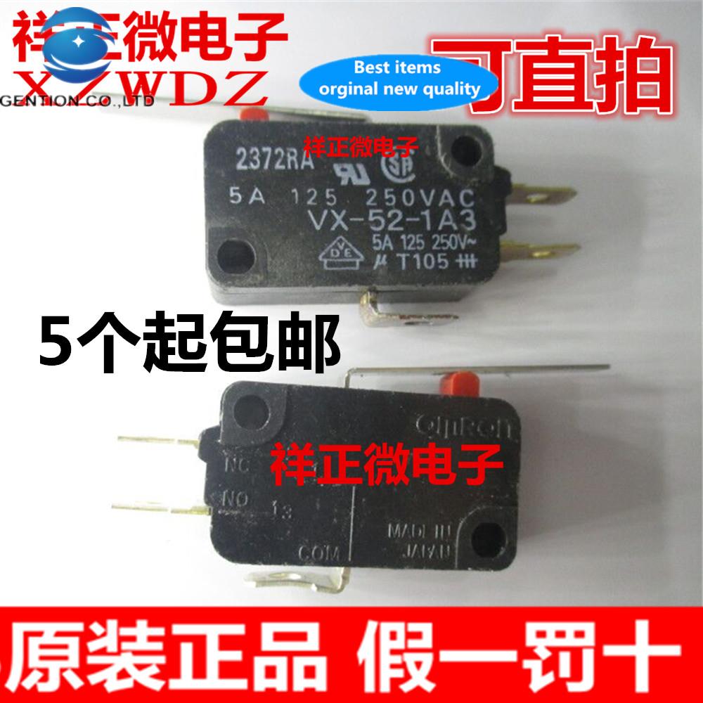10pcs orginal new VX-5-1A2 VX-52-1A3 V-15-1A5 Limit travel small micro switch