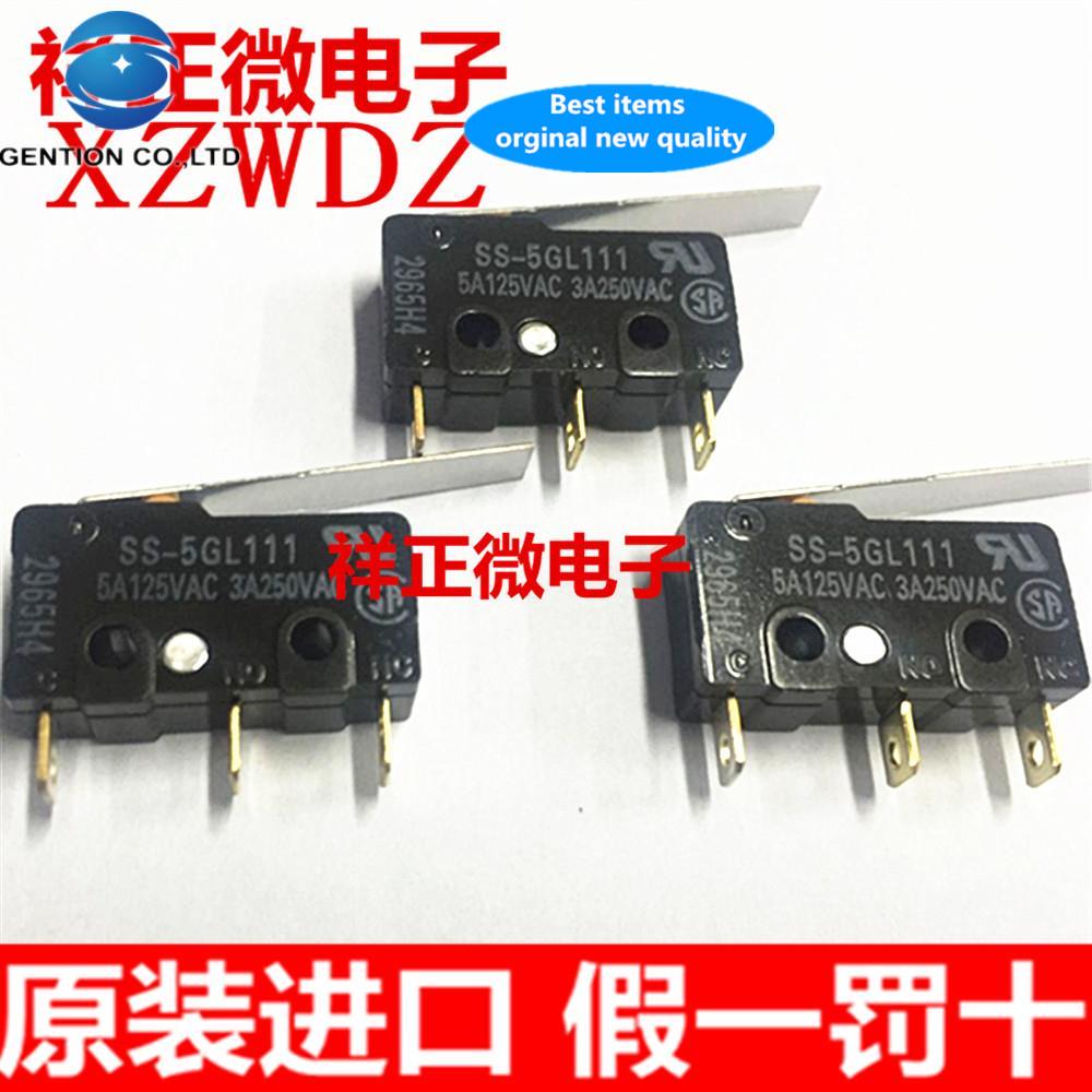 10pcs orginal new SS-5GL111 Micro switch long handle button switch