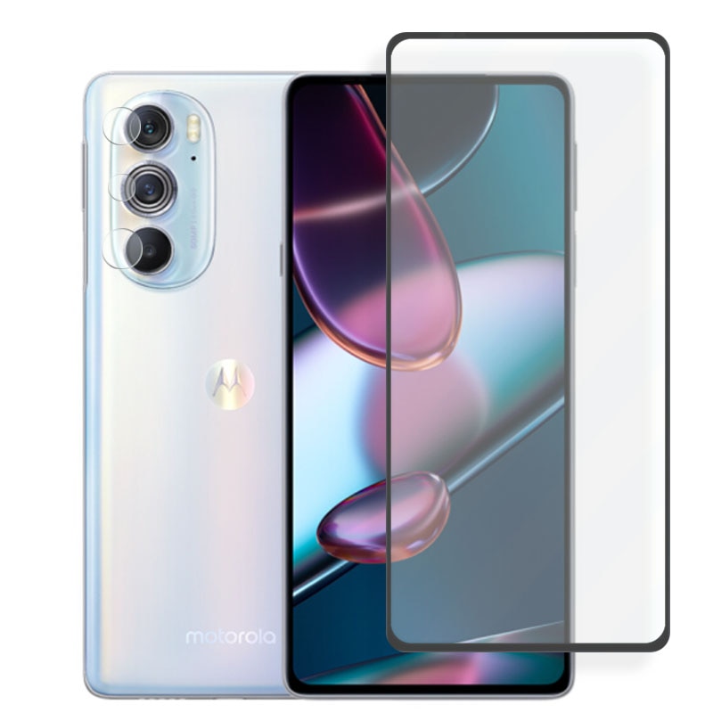Tempered Glass For Motorola Edge 30 Pro / X30 / S30 Screen Protector For Moto Edge30 Ultra Glass + Camera Lens Film Protective