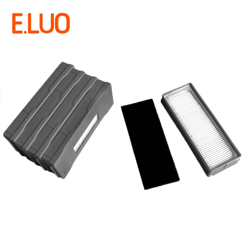 5 sets Gray and White HEPA Filter Replacement High-efficiency Home Cleaner for DT85 DT83 DM81 Robot Vacuum Cleaner