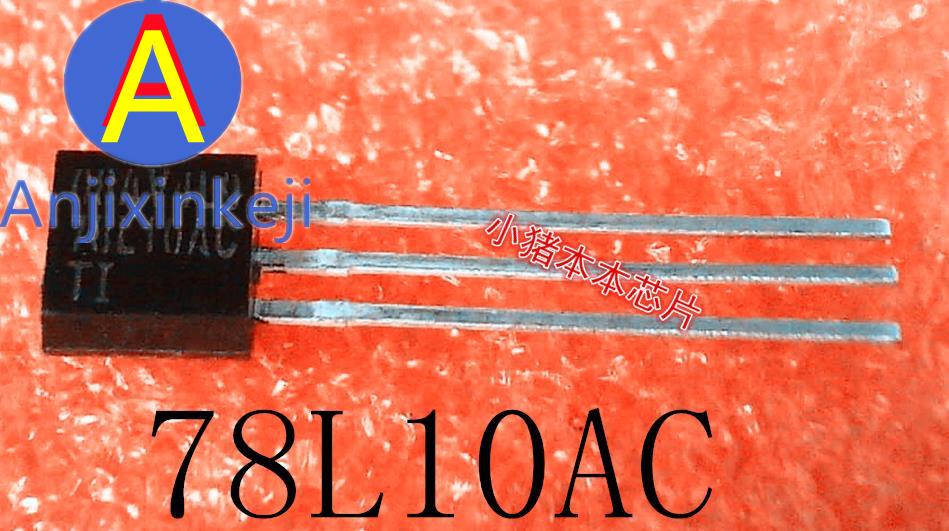 10pcs 100% orginal new 78L10AC UA78L10ACLP TO-92