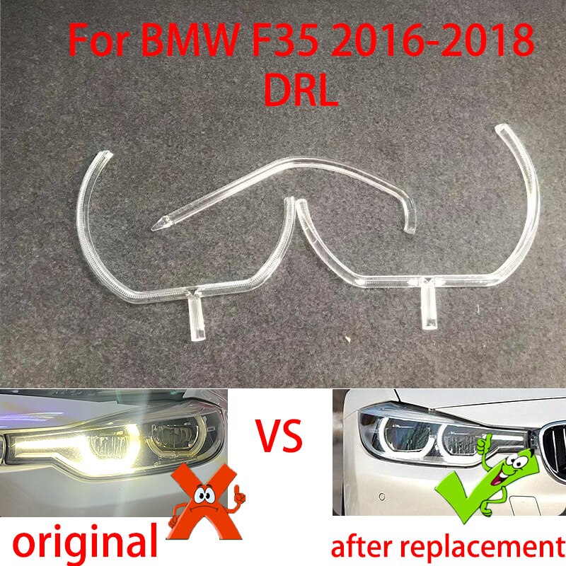 Headlight DRL Daytime Running Lights Light Guide Plate Daytime Running Lights For Bmw 3 Series F35 2016-2018 LED