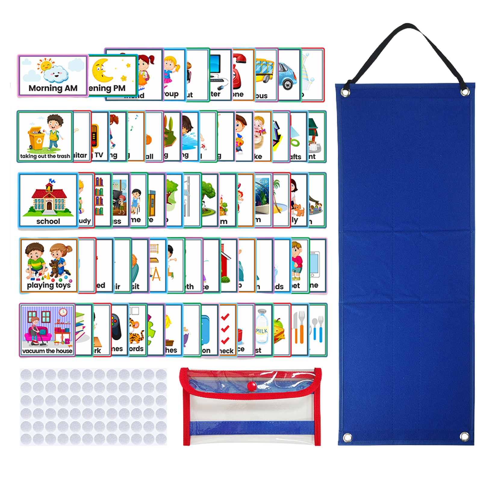 Daily Visual Schedule For Kids Chore Chart Week Schedule For Kids Children Toddlers Boys Girls Routine Cards For Classroom