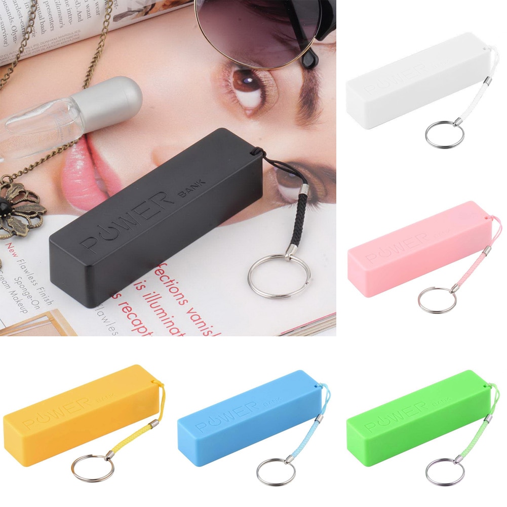 Portable USB Mobile Power Charger Box Battery Box 1 X 18650 Diy for iPod phone Mobile Mp3 Mp4 Gps Lightweight Without Battery