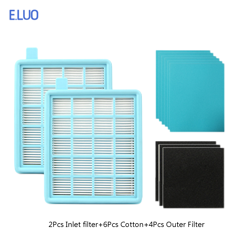 Filter Mesh HEPA FILTER BUFFALO-MISTRAL For Philips Vacuum Cleaner FC8470 FC8471 FC8472 FC8473 FC8474 FC8476 FC8477
