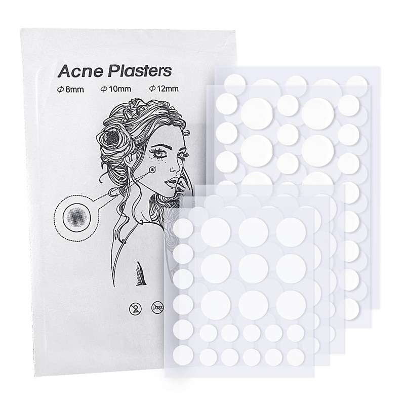 24/36Pcs Invisible Acne Concealer Patches Hydrocolloid Acne Patches Pimple Master Patch Skin Tag Removal Tools Blackhead Remover
