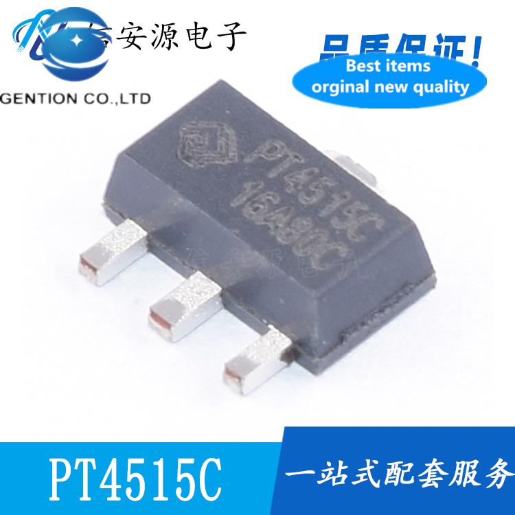 10pcs 100% orginal new PT4515C SOT89 LED linear constant current driver IC chip