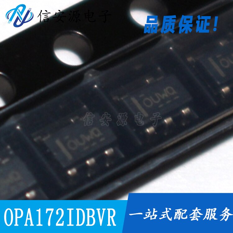 10pcs 100% orginal new OPA172IDBVR SOT23-5 silkscreen OUWQ operational amplifier chip IC