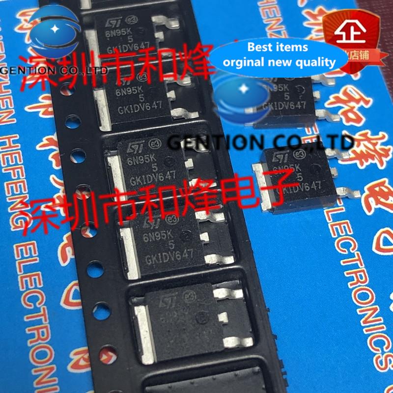 10PCS 6N95K5 STD6N95K5 TO-252 950V 9A in stock 100% new and original