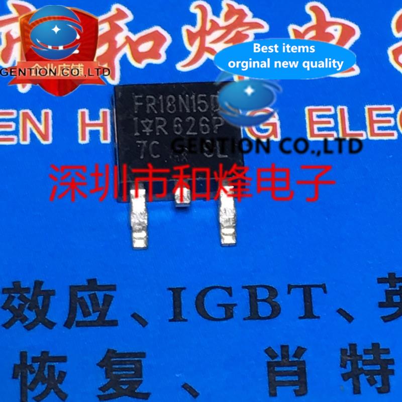10PCS IRFR18N15D FR18N15D TO-252 150V18A in stock 100% new and original