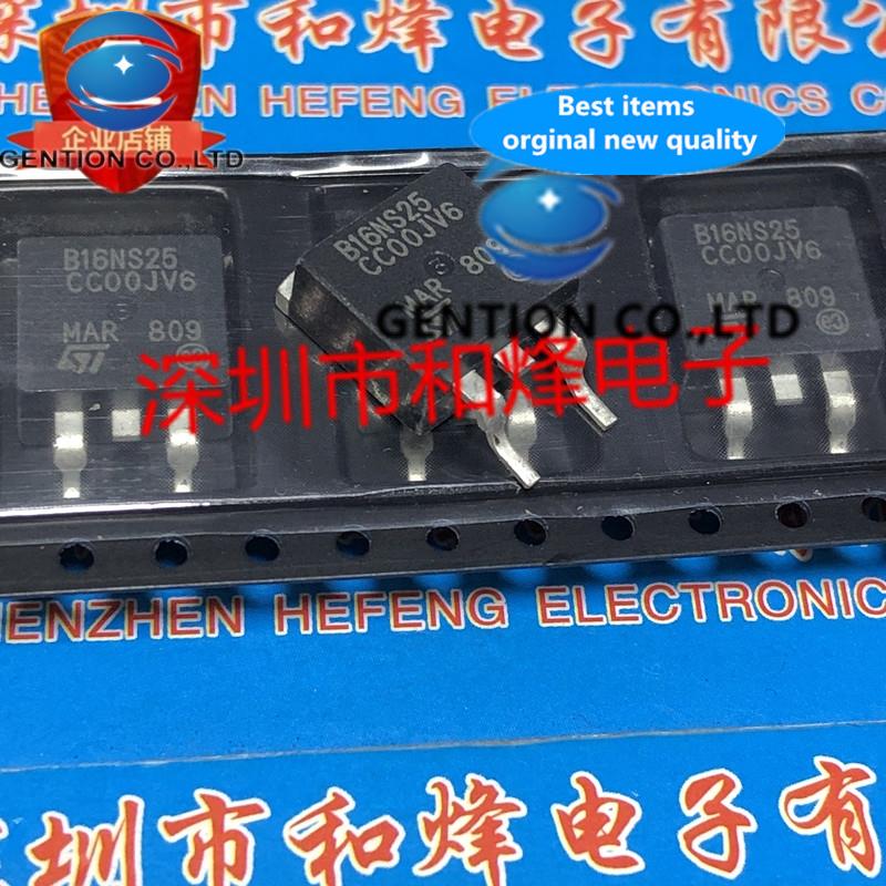 10PCS B16NS25 STB16NS25 TO-252 250V 16A in stock 100% new and original
