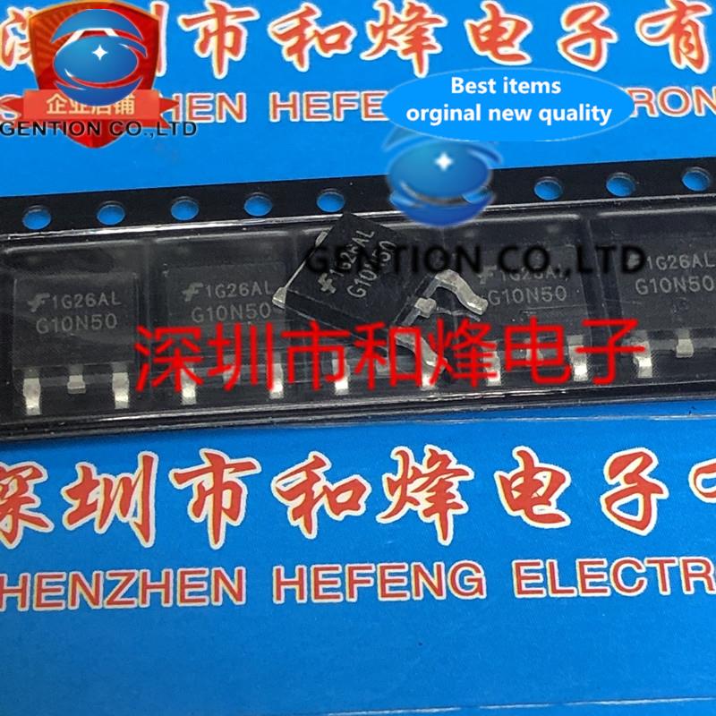 10PCS G10N50 HGTD10N50F1S TO-252 10A 500V in stock 100% new and original