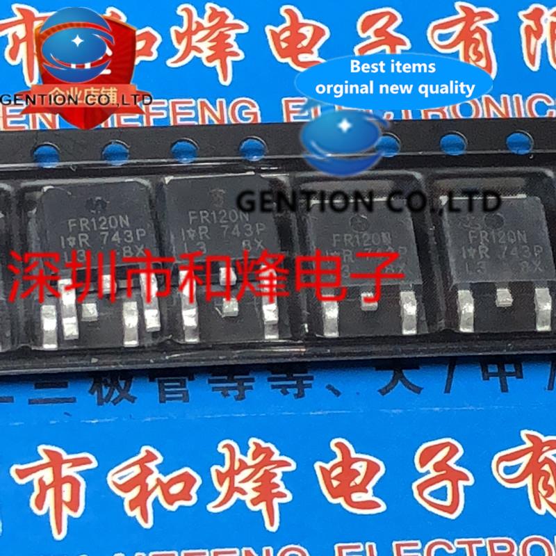 10PCS FR120N IRFR120N TO-252 100V 9.4A in sotck 100% new and original