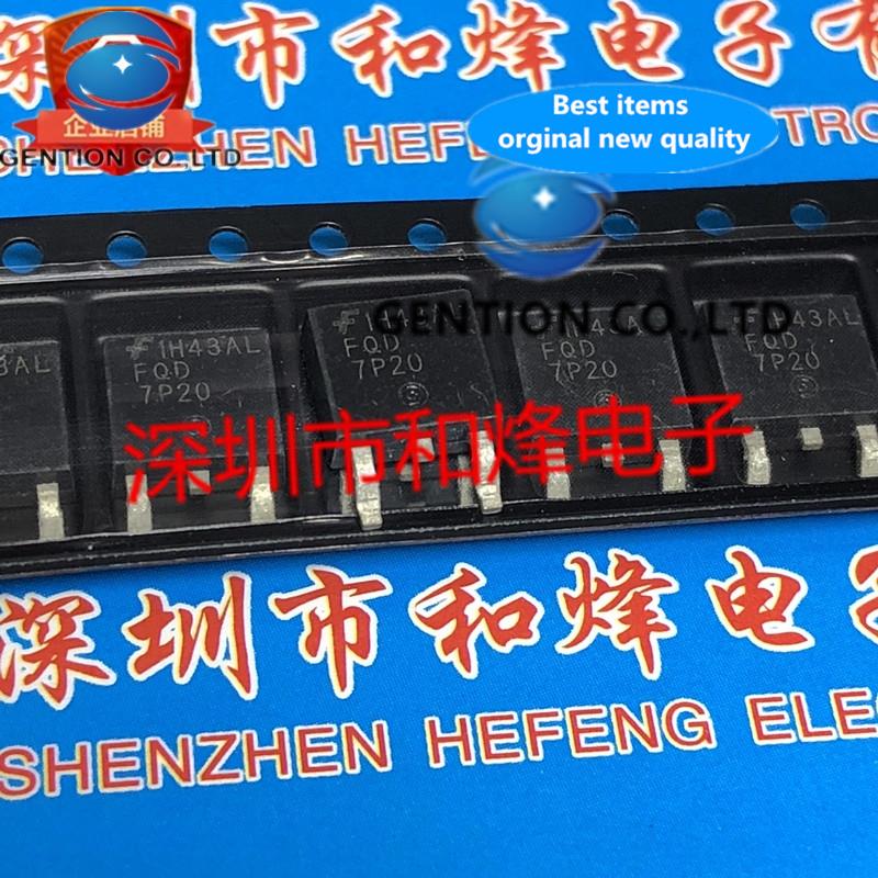 10PCS FQD7P20 TO-252 -200V -7A in sotck 100% new and original
