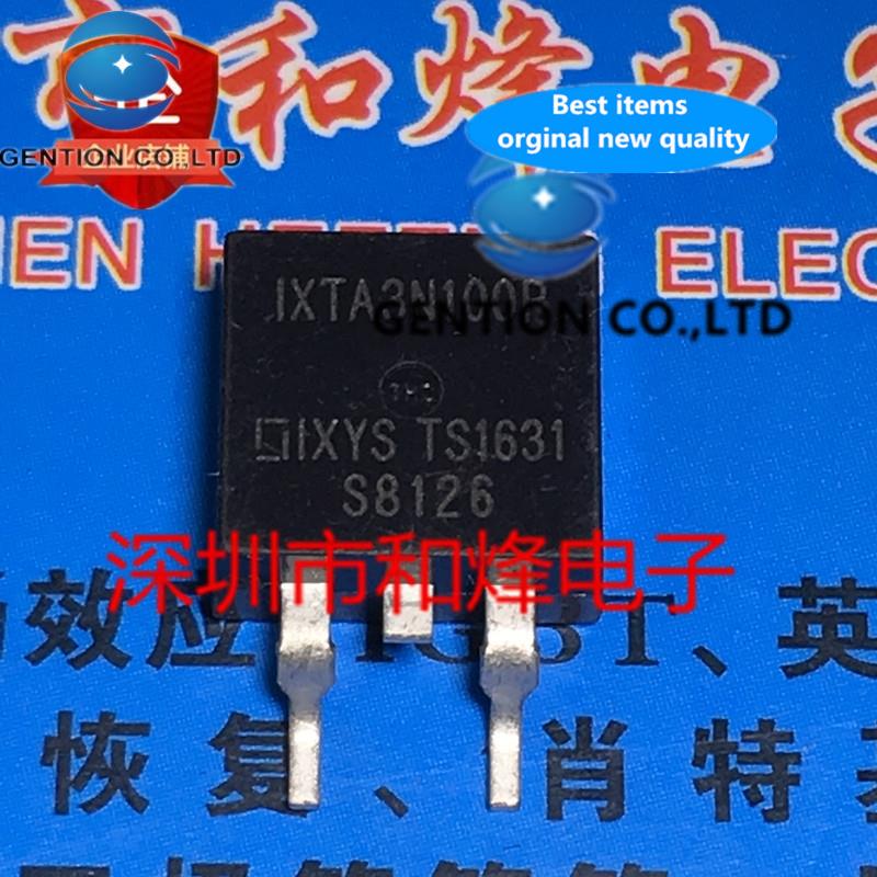 10PCS IXTA3N100P TO-263 1000V 3A in stock 100% new and original