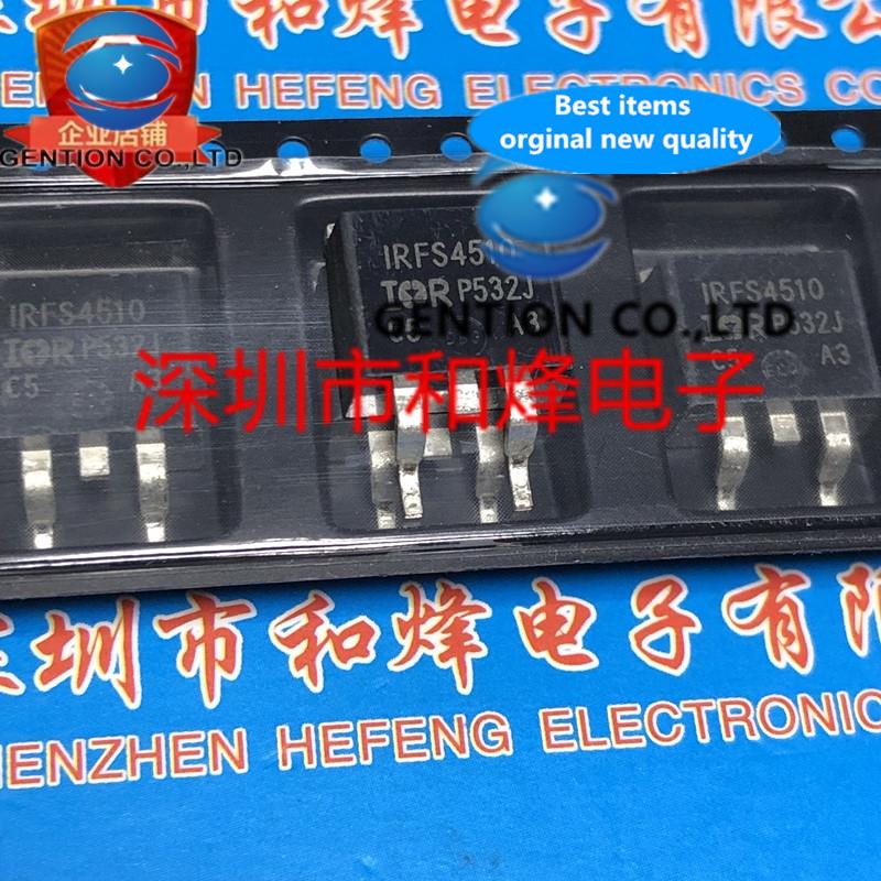 10PCS FS4510 IRFS4510 TO-263 100V 61A in stock 100% new and original