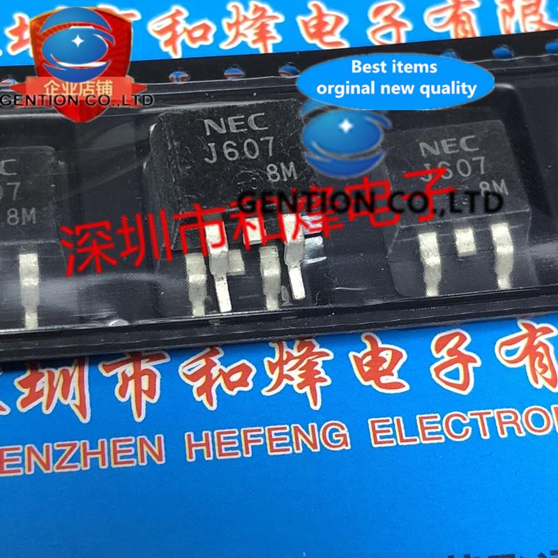 10PCS J607 2SJ607 TO-263 60V 83A in stock 100% new and original