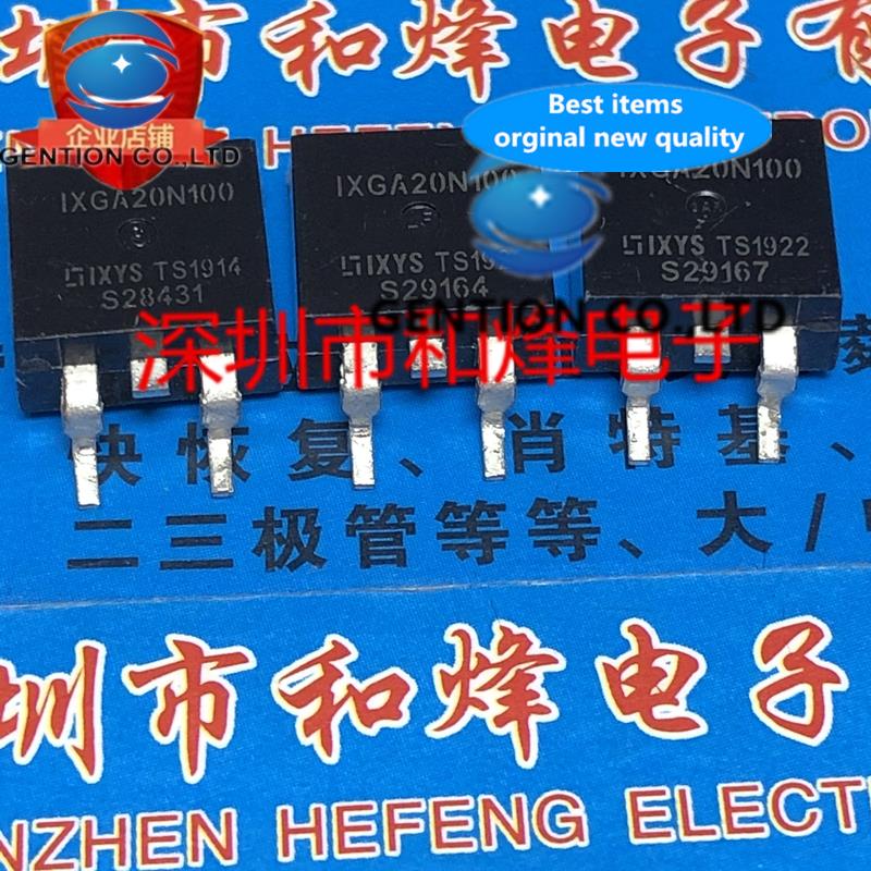 10PCS IXGA20N100 TO-263 1000V 20A in stock 100% new and original
