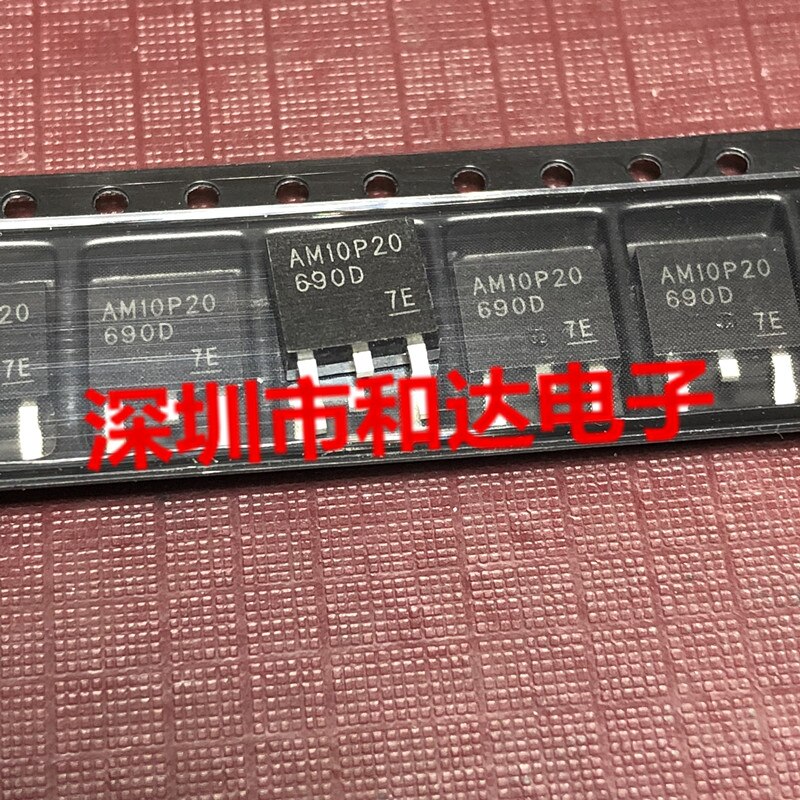 10pcs orginal new AM10P20-690D SMD TO-252 -200V -6A