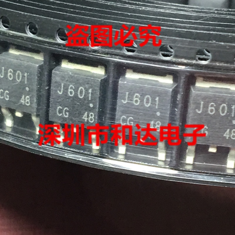 10pcs orginal new 2SJ601 J601 MOS field effect tube SMD TO-252 -60V -36A