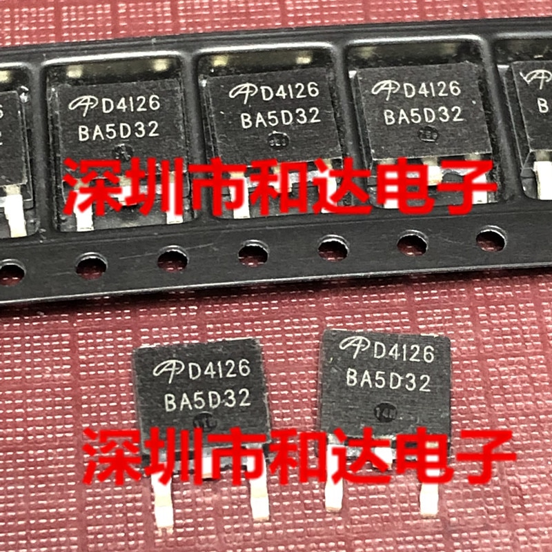 10pcs orginal new D4126 AOD4126 MOS field effect tube patch TO-252 100V 43A