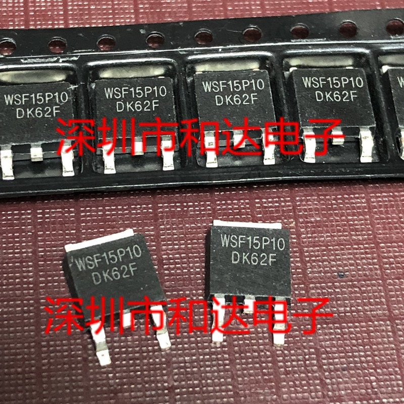 10pcs orginal new WSF15P10 TO-252 -100V -13A