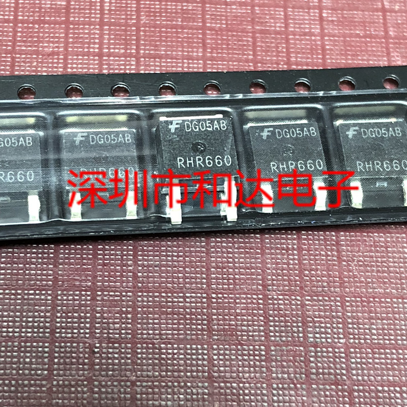 10pcs orginal new RHR660 RHRD660 TO-252 600V 6A