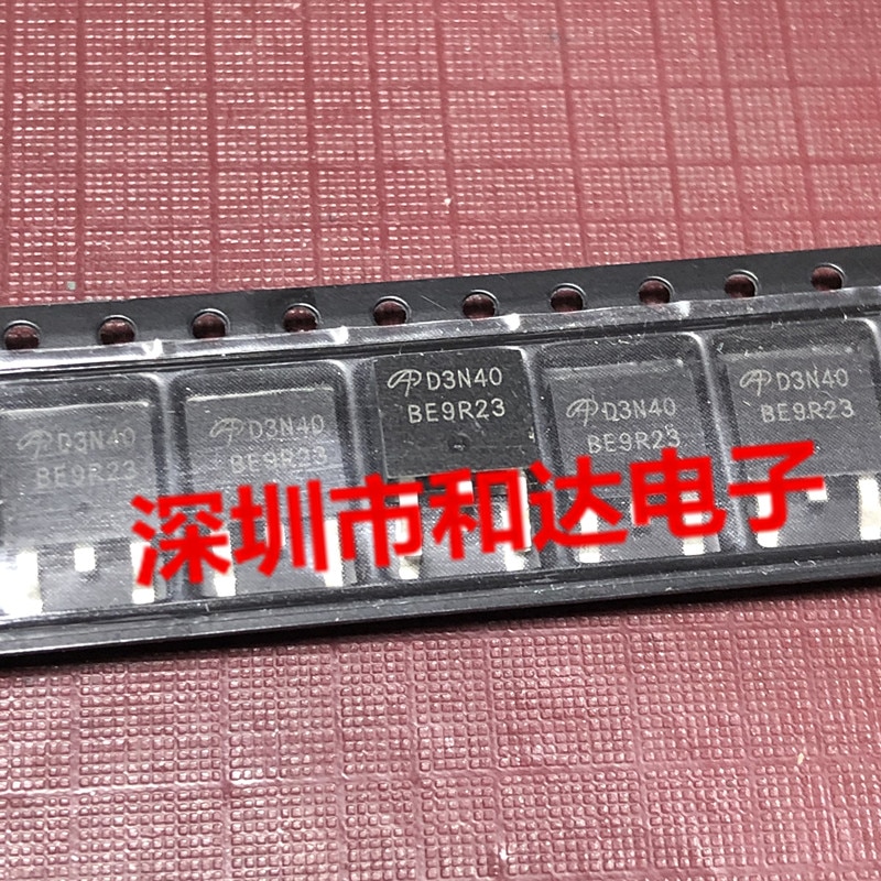 20pcs orginal new D3N40 AOD3N40 MOS field effect tube patch TO-252 400V 2.6A