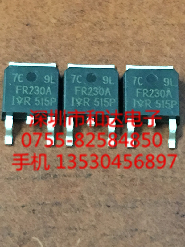 10pcs orginal new IRFR230A TO-252 200V 7.5A