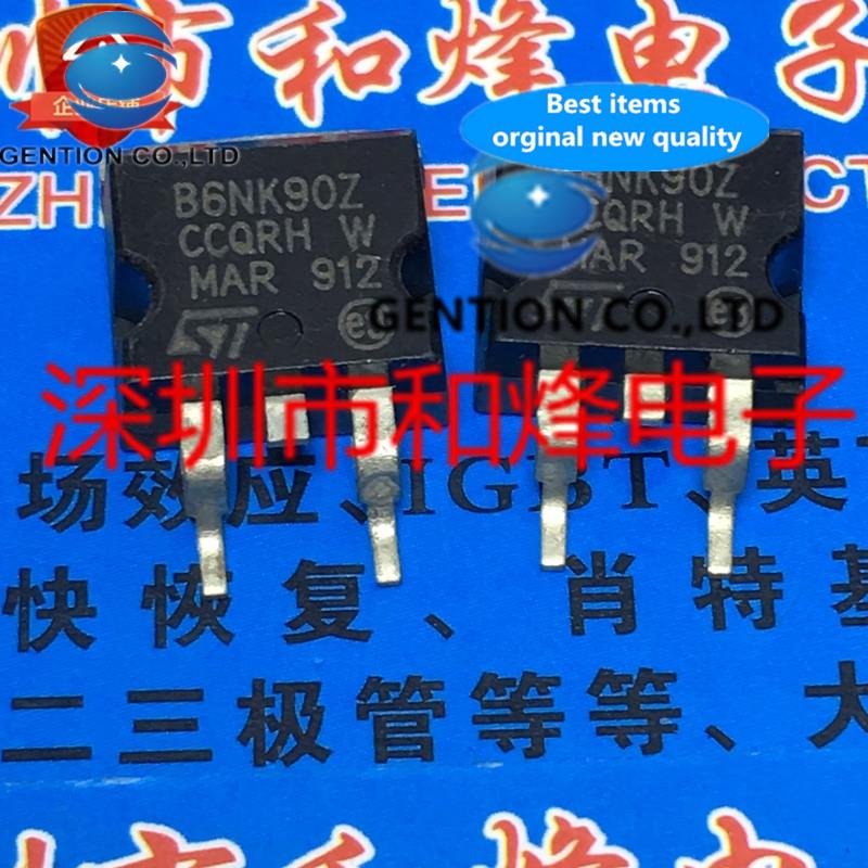 10PCS STB6NK90Z B6NK90Z TO-263 900V 5.8A in stock 100% new and original