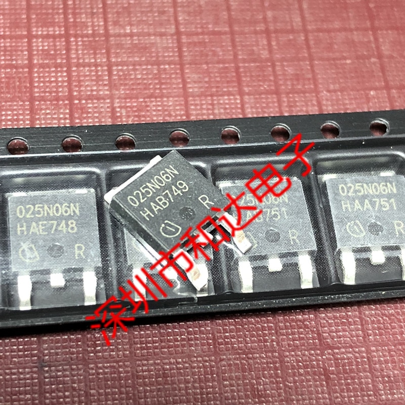 10pcs orginal new 025N06N IPD025N06N3G TO-252 60V 90A