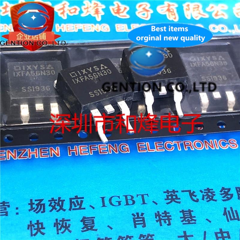 10PCS IXFA56N30 TO-263 300V 56A in stock 100% new and original