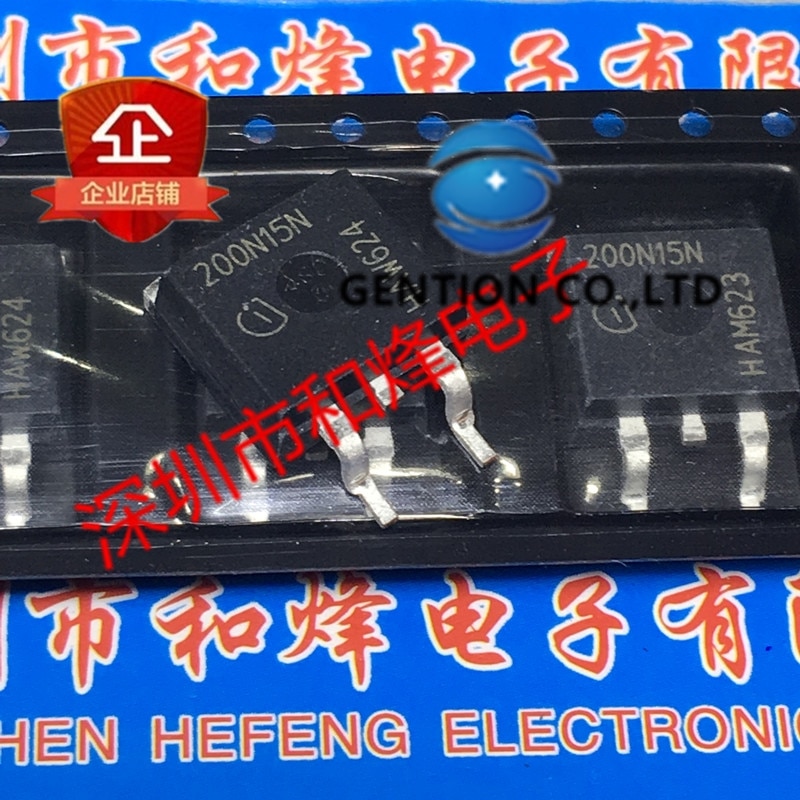 10PCS 200N15N IPB200N15N3G TO-263 150V 50A in stock 100% new and original