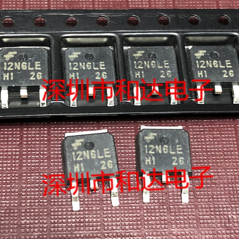 10pcs orginal new 12N6LE RFD12N06RLESM TO-252 60V 18A