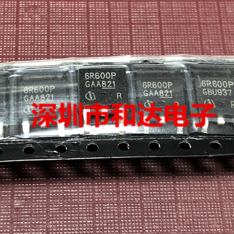10pcs orginal new IPD60R600P 6R600P SMD TO-252 600V 6.1A