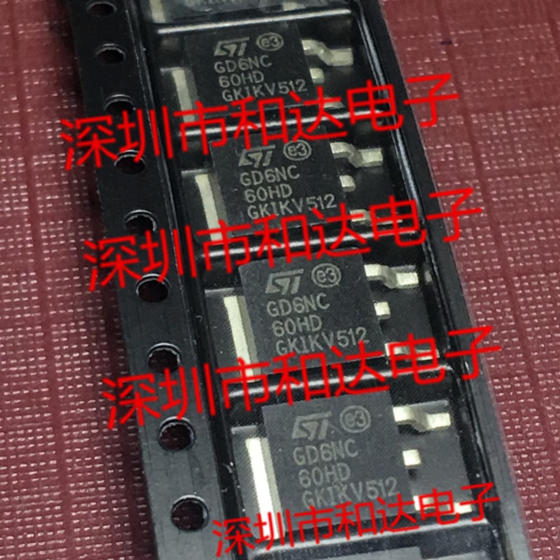 10pcs orginal new GD6NC60HD STGD6NC60HD TO-252
