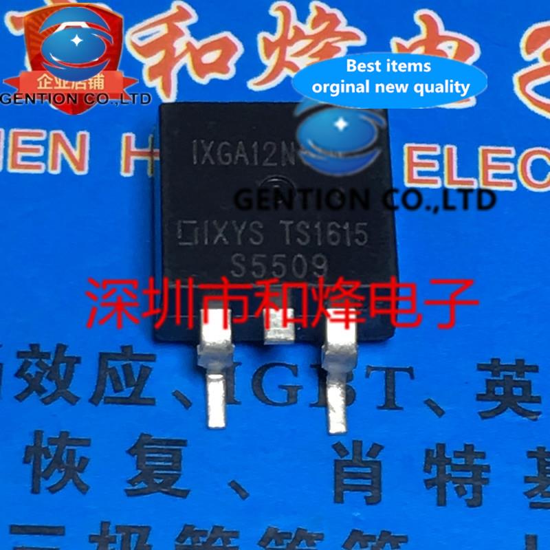 10PCS IXGA12N60C TO-263 600V 24A in stock 100% new and original