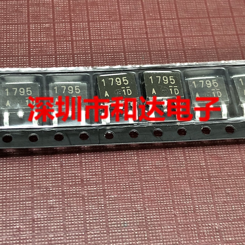 10pcs orginal new A1795 2SA1795 SMD TO-252MOS field effect tube 60V 5A