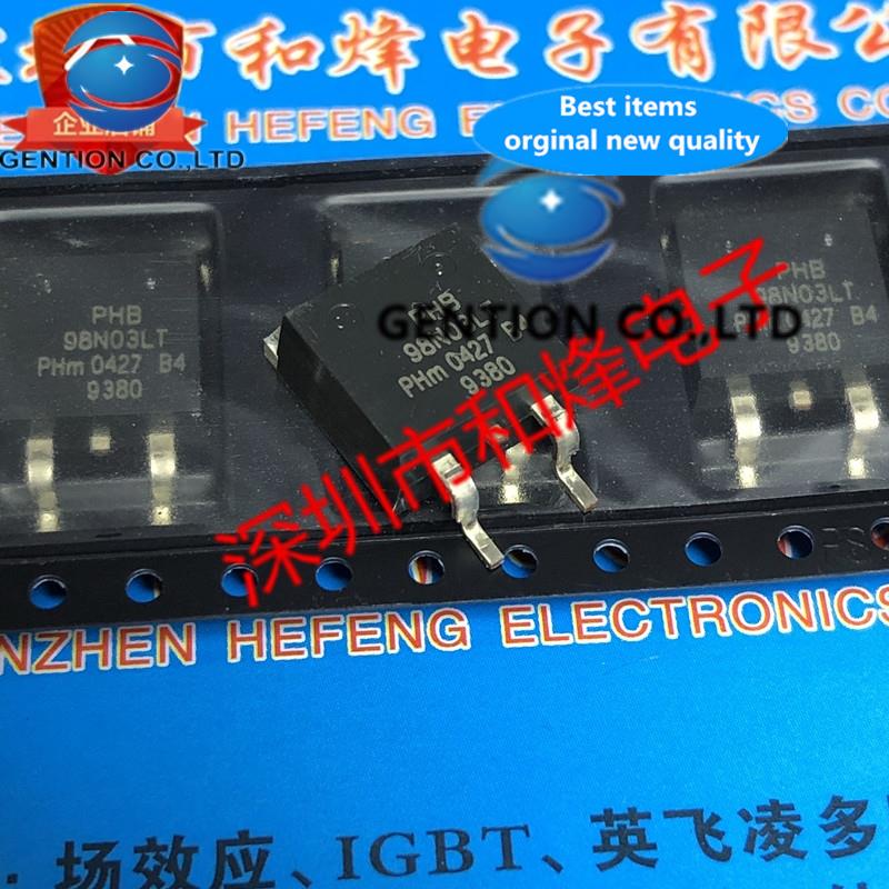 10PCS PHB98N03LT TO-263 25V 75A in stock 100% new and original