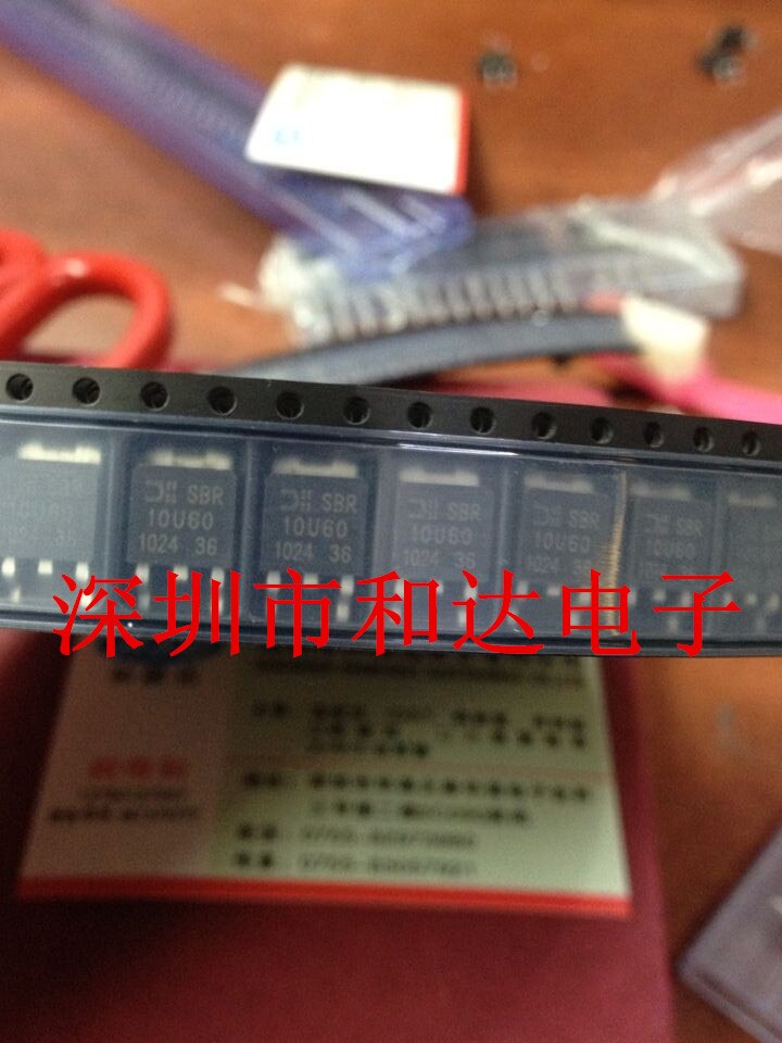 20pcs orginal new SBR10U60 MOS FET SMD TO-252